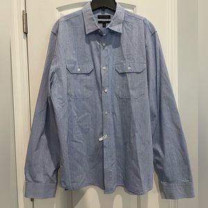 Banana republic XL standard fit blue dress shirt